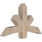 Ekena Millwork Alberta Smooth Timber Gable Bracket, Douglas Fir, 48"W x 28"H x 5 1/2"D x 5 1/2"F, 14/12 Pitch GBW048X28X0606ALB00SDF - alternate 3